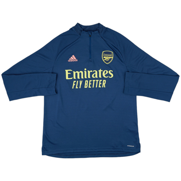 2020-21 Arsenal adidas Top d'entraînement 1/4 Zip - 8/10 - (XL)