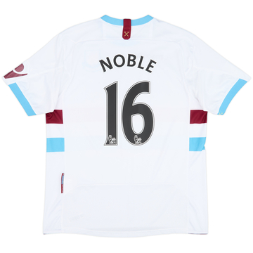 2010-12 West Ham Maillot extérieur Noble #16 - 6/10 - (M)