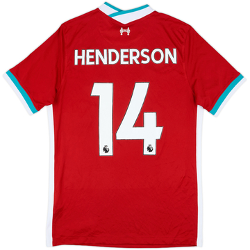 2020-21 Liverpool Maillot Domicile Henderson #14 - 6/10 - (M)