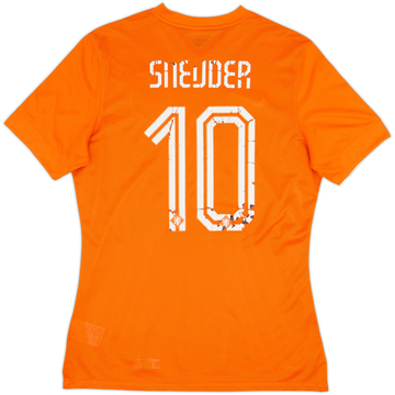 2014-15 Pays-Bas Maillot domicile authentique Sneijder #10 - 4/10 - (L)