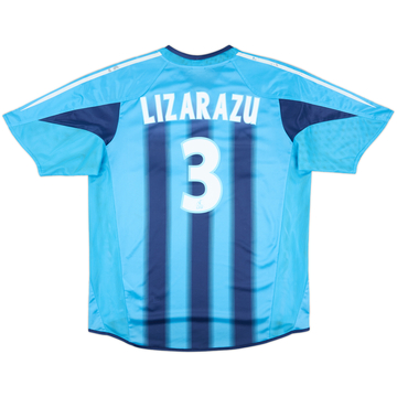 Maillot extérieur Olympique Marseille 2004-05 Lizarazu #3 - 6/10 - (L)
