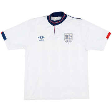 1987-90 England Maillot Domicile - 8/10 - (M/L)