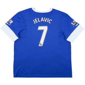2012-13 Everton Maillot Domicile Jelavic #7 - 8/10 - (XXL)