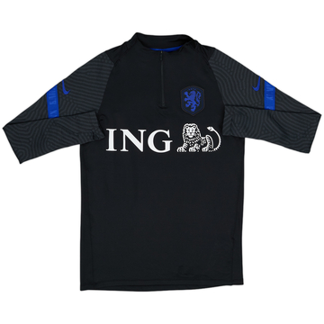 2020-21 Netherlands Nike 1/4 Zip Haut d'entraînement - 8/10 - (M)