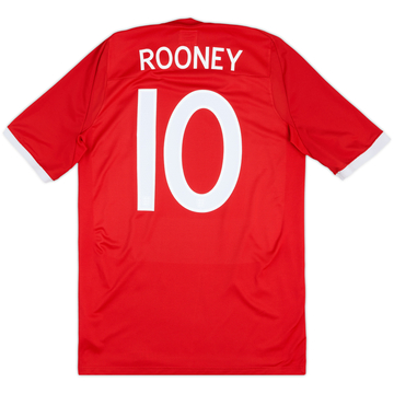 Maillot extérieur Angleterre 2010-11 Rooney #10 - 8/10 - (M)