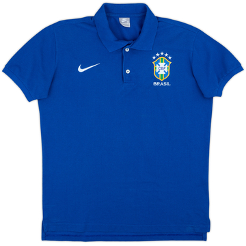 2014-16 Brazil Nike Polo - 8/10 - (M)