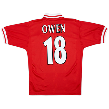 Maillot domicile Liverpool 1996-98 Owen #18 - 8/10 - (S)