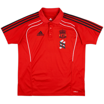 2010-11 Liverpool adidas Polo - 9/10 - (L)