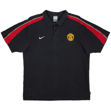 2006-07 Manchester United Nike Polo - 6/10 - (L)