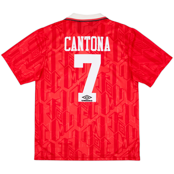 Maillot domicile Manchester United 1992-94 Cantona #7 - 8/10 - (L)