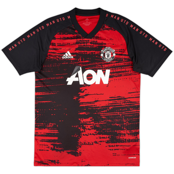 2020-21 Manchester United adidas Maillot d'entraînement - 4/10 - (M)
