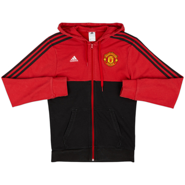 2017-18 Manchester United adidas Veste de survêtement à capuche - 7/10 - (S)