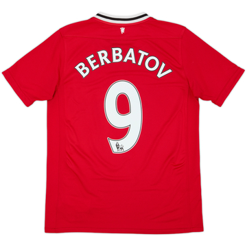 2011-12 Manchester United Maillot domicile Berbatov #9 - 7/10 - (XL Garçon)