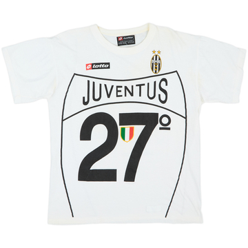 T-shirt Coton Juventus Lotto 2002-03 - 5/10 - (XL)