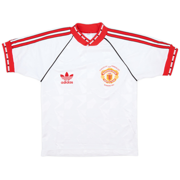 Maillot Manchester United ECWC 1991 - 7/10 - (M. Garçons)