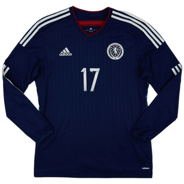 2014-15 Scotland Maillot domicile L/S version joueur #17 - 9/10 - (M)