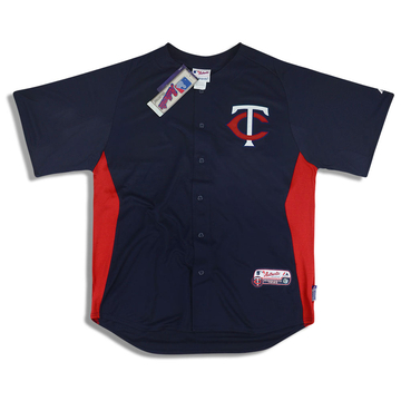 2006 Minnesota Twins Maillot d'entraînement Authentique Majestic XL - Avec étiquettes