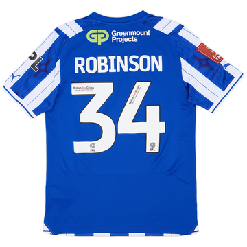 2023-24 Wigan FA Cup Maillot de match domicile Robinson #34