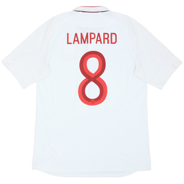 2012-13 England 'Poland/Ukraine' Maillot domicile Lampard #8 - 8/10 - (L)