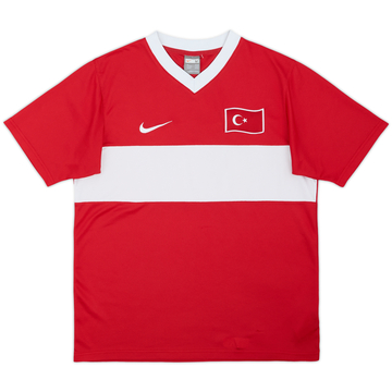 2008-10 Turkey Maillot Domicile Basique - 6/10 - (M)