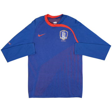 2008-10 Corée du Sud Nike Maillot d'entraînement ML version joueur - 5/10 - (L)
