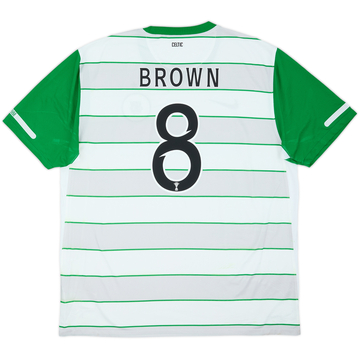 2011-12 Celtic Maillot extérieur marron #8 - 6/10 - (XL)