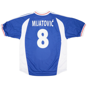 2000-01 Yugoslavia Maillot domicile Mijatovic #8 (XXL)