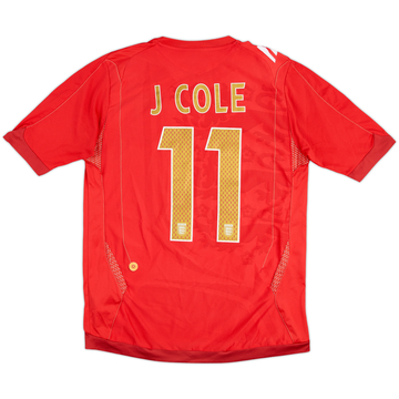 2006-08 England Maillot extérieur J.Cole #11 - 8/10 - (S)