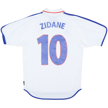 2000-02 Maillot extérieur France Zidane #10 - 6/10 - (S)