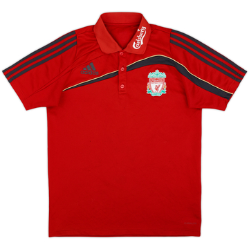 2009-10 Liverpool adidas Polo - 5/10 - (S)