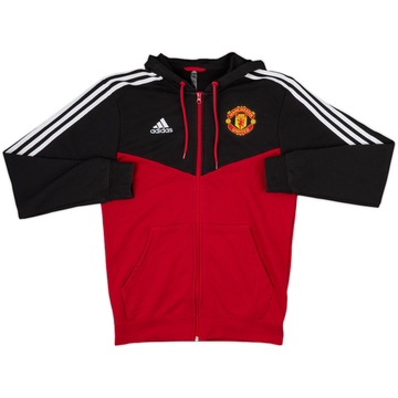 2021-22 Manchester United adidas Veste de survêtement à capuche - 7/10 - (S)