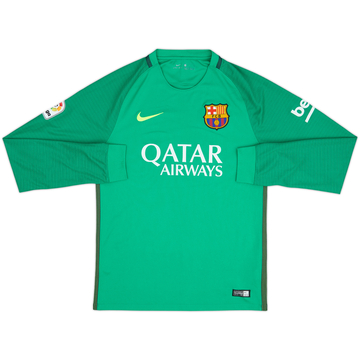 2016-17 Barcelona Maillot Gardien - 10/10 - (S)