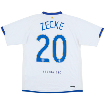 2006-07 Hertha Berlin Maillot extérieur Zecke #20 - 6/10 - (M)