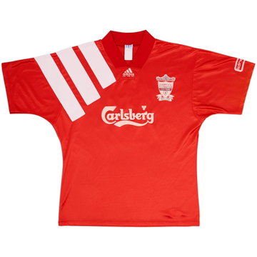 1992-93 Liverpool Maillot domicile Centenaire #2 - 5/10 - (XL)