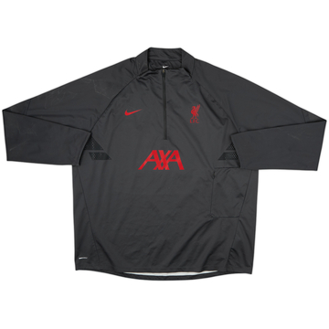 2020-21 Liverpool Nike Haut d'entraînement 1/4 Zip - 7/10 - (XXL)