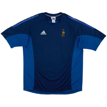 2001-02 France adidas Maillot d'entraînement - 5/10 - (L)
