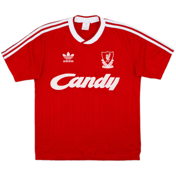 1988-89 Liverpool Maillot domicile - 7/10 - (M)