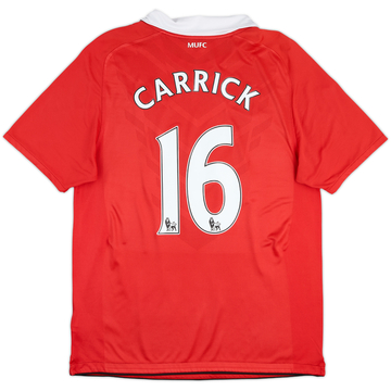 Maillot domicile Manchester United 2010-11 Carrick #16 - 6/10 - (L)