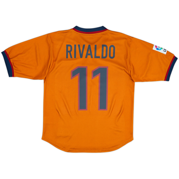 1998-00 Barcelona Maillot extérieur Rivaldo #11 - 7/10 - (S)
