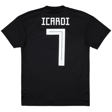 2018-19 Argentina Maillot extérieur Icardi #7 - 8/10 - (S)