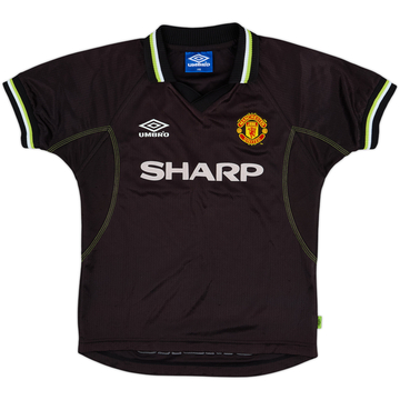 1998-99 Manchester United Maillot Third - 9/10 - (M.Boys)