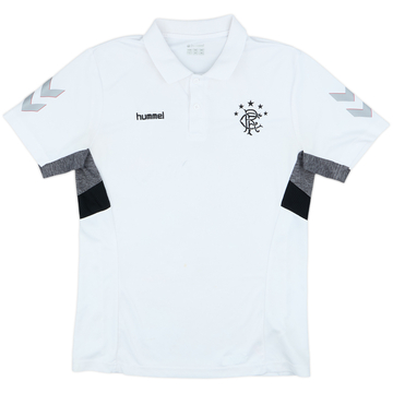 2018-19 Rangers Hummel Polo d'entraînement - 6/10 - (L)