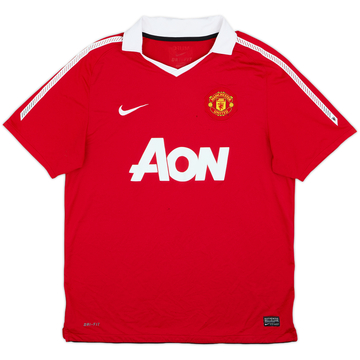 2010-11 Manchester United Maillot Domicile - 4/10 - (L)