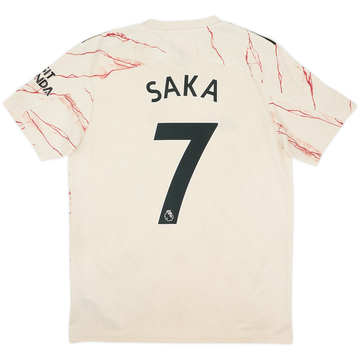 2020-21 Arsenal Maillot extérieur Saka #7 - 5/10 - (M)