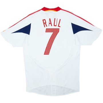 2004-06 Espagne Maillot extérieur Raul #7 - 5/10 - (L)