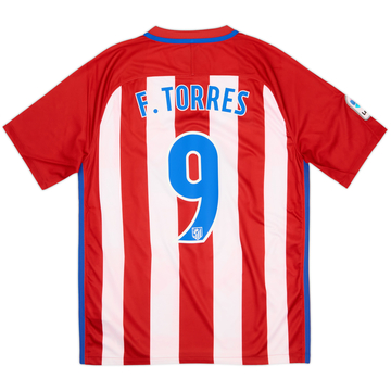 2016-17 Atletico Madrid Maillot domicile Torres #9 - 6/10 - (M)