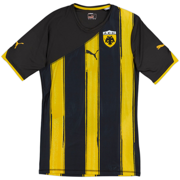 2011-12 AEK Athens Maillot extérieur authentique - 6/10 - (L)
