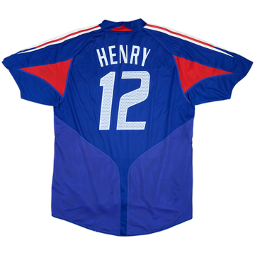 2004-06 France Maillot Domicile Henry #12 - 6/10 - (XL)