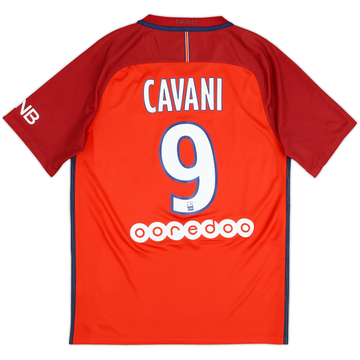 2016-17 Paris Saint-Germain Maillot extérieur Cavani #9 - 6/10 - (S)