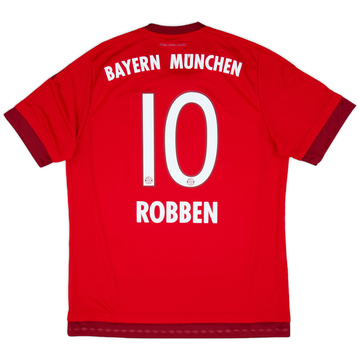 2015-16 Bayern Munich Home Shirt Robben #10